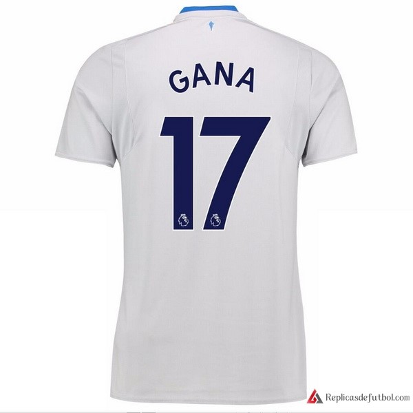 Camiseta Everton Segunda equipación Gana 2017-2018